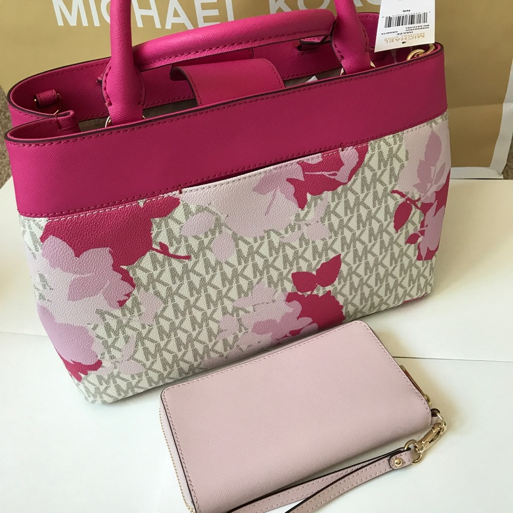 💦🌻mk Satchel set🌻Hailee bag/crossbody & wallet - Picture 3 of 8
